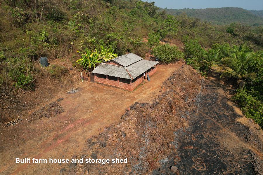 Built Farm House & Storage Shed